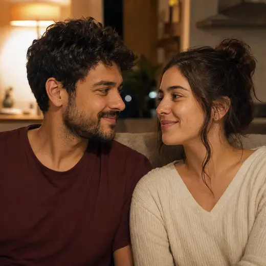Foto ilustrativa de Marina e Lucas
